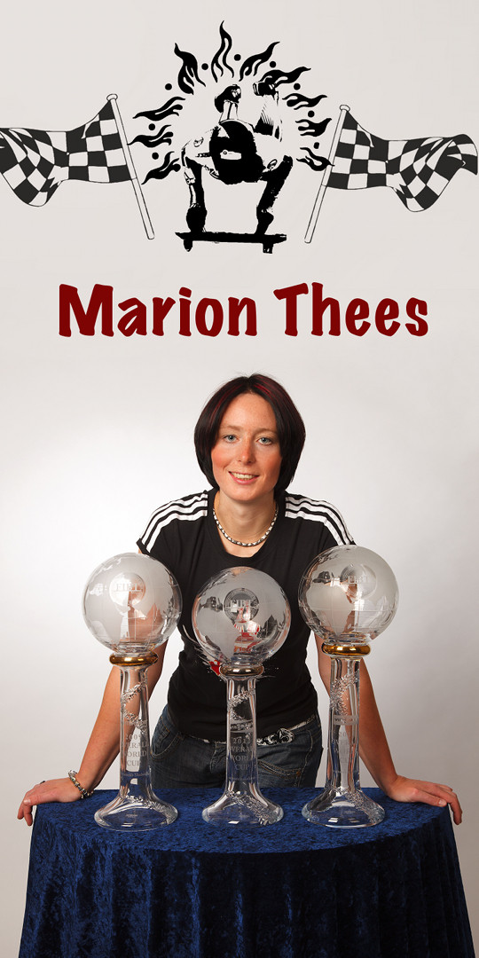 Marion Thees - Weltcup-Pokale